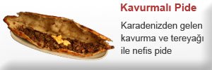 Kavurmalı pide